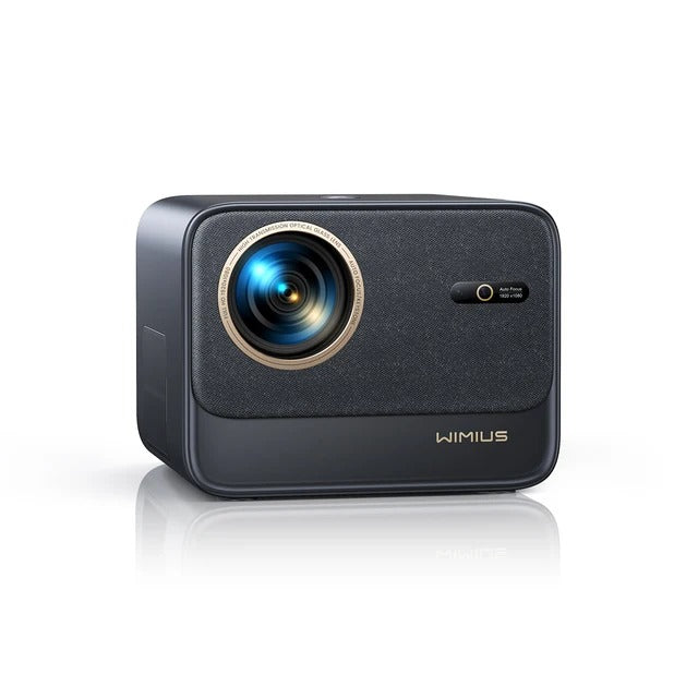 【Netflix Certifié/Dolby】 Vidéoprojecteur 4K, 28000 Lumen Auto Focus/Keystone Projecteur WiFi Bluetooth Full HD 1080P WiMiUS Vidéoprojecteur WiFi6 Scellé Anti-Poussière Zoom 50% pour TV Stick/PS5 HDMI-Magcubic